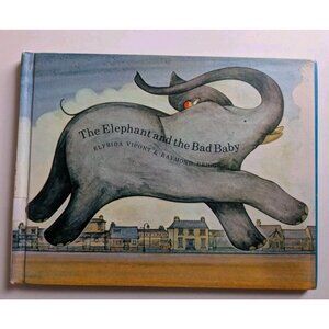 Elephant and the Bad Baby by Vipont & Briggs 1969 First Edition 1st HC Vintage